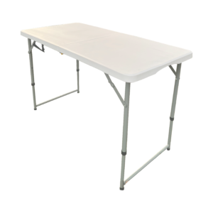 MESA PLEGABLE BLANCA 1.20 MTRS