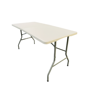 MESA PLEGABLE BLANCA 1.52 MTRS