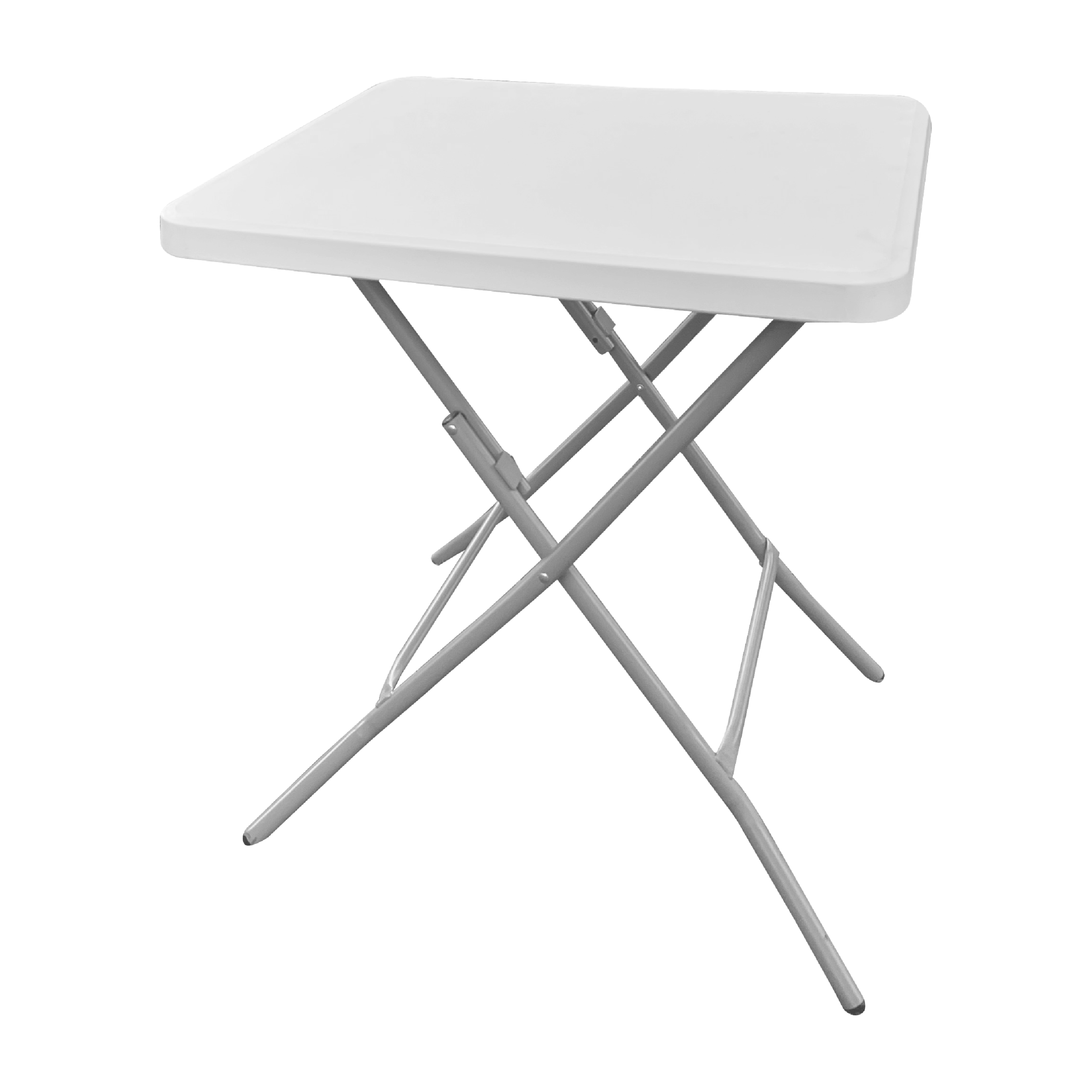 MESA PLEGABLE CUADRADA BLANCA